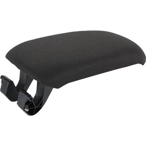 Perfeclan Black Center Console Armrest Arm Rest Cover Lid For AUDI A3 03-13