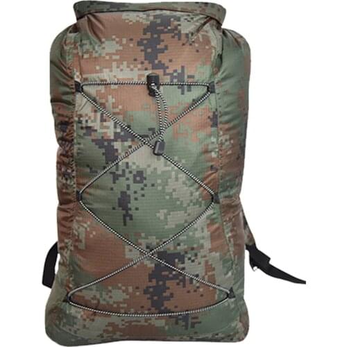 Outdoor Camping Waterproof Compression Bag Pack Compression Stuff Sack Storage Carry Bag Foldable Nylon Lightweight Backpack