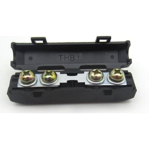 1Pc 30-100A Strip Link Fuse Box Holder Heavy Duty M5 Car Fuse Box Accessories Suitable For Midi Strip