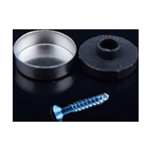 1000pcs/set Glass Mirror Fastener Stainless Steel 18mm Diameter Hardware Accessories DHL Free Sipping