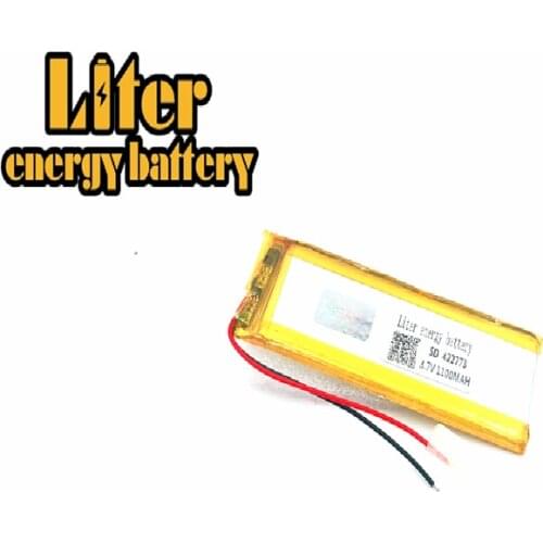 422773 1100mah 432970 453070 3.7V 1200mah Lithium polymer Battery For Smartphone MP3 MP4 MP5 Bluetooth Earphone Free Shipp
