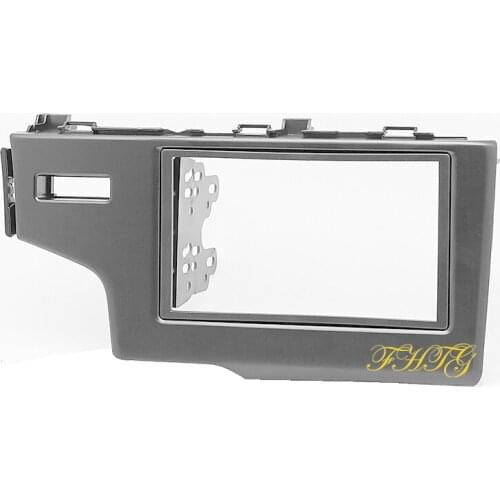 Car Radio Fascia is suitable for 2013-2015 Honda Fit/ Jazz, (LHD),Double Din Car Audio Frame