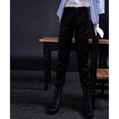 D03-P171 children handmade toy 1/3 1/4 uncle SSDF Doll clothes BJD/SD doll clothes Black trousers blackc pants 1pcs