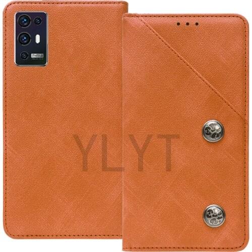 ITien TPU Protection Durable Flip Genuine Leather Cover Phone Case For ZTE Axon 30 ultra nubia Red Magic 6 Pro X1 5G Wallet Etui