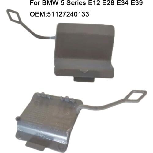 Towing Hook Cap Trailer Cover Car Rear Bar Trailer Bumper Tow Hook Cover Car Accessories BMW 5 Serie E12 E28 E34 E39 51127240133