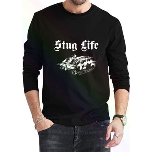 German StuG III Panzer Tank T Shirt WWII Wehrmacht Army ASL Stug LIfe 2021 Newest Summer Men Long Sleeve Popular Tees Shirt Tops