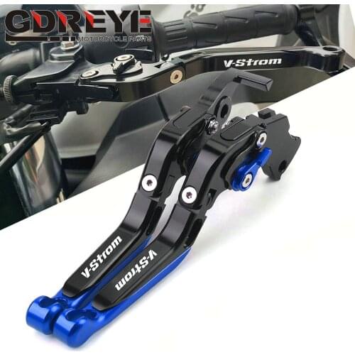 For Suzuki DL650 V-STROM DL 650 VSTROM 2011 - 2018 2017 2016 2015 2014 Motorcycle Accessories Brake Clutch Levers Handle Grips