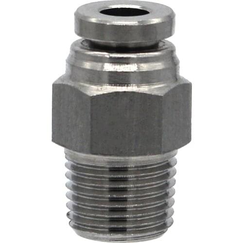 PC4-M5,01,02 PC6-01,02 PC8-01,02,03,04 PC10-01,02,03,04 Stainless steel Pneumatic air Male Connector Pipe joint PC Series