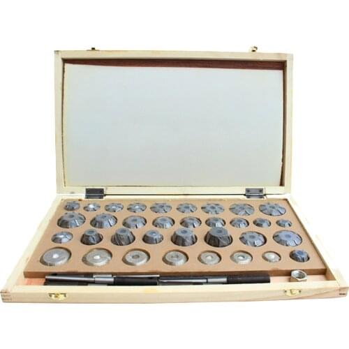 Valve Seat Reamer All Vehicle Model Comprehensive Manual Valve Seat Cutter Cemented Carbide Reamer Valve Seat Repair Tool Set