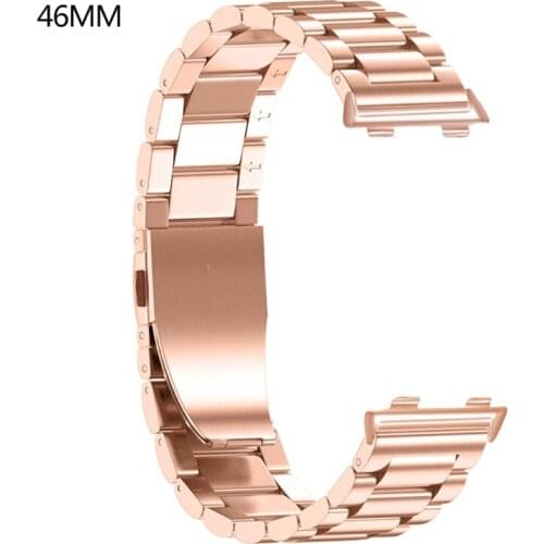 Replacement Stainless Steel Smart Watch Belt Strap for oppO Watch 41mm 46mm D08A
