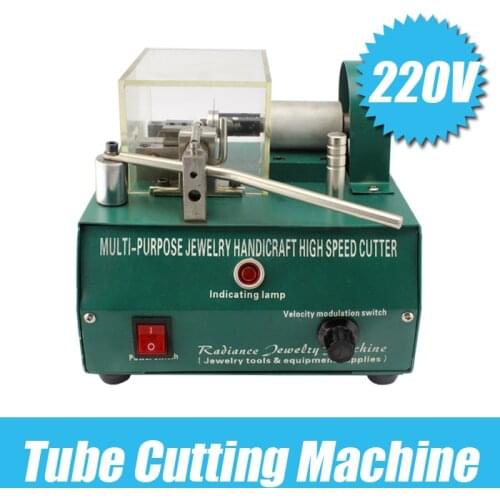 220 voltage Electricity Tube Cutting Machine Tube Cutting Machine Of gold silver copper pipe cutting Jewellery apparatus goldsmi