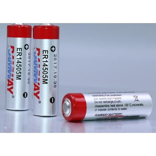 5PCS ER14505M 3.6V No. 5 water meter battery patrol stick battery power type lithium battery pool