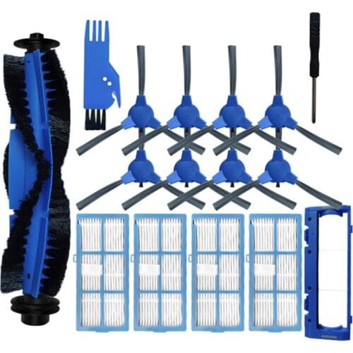 Fit for Imartine D900 D900C C800 Robot Cleaner Accessories Side Brush, Haipa Filter, Main Brush, Main Brush Cover