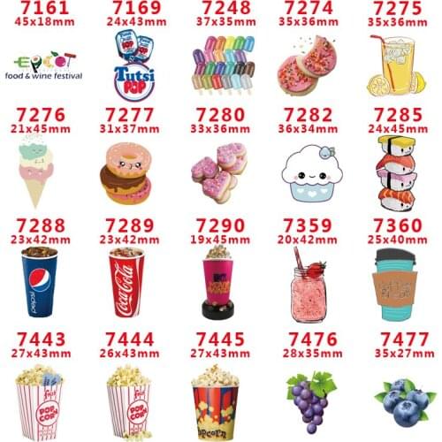 Free shipping 30 pcs cartoon character planar resin PR 7161