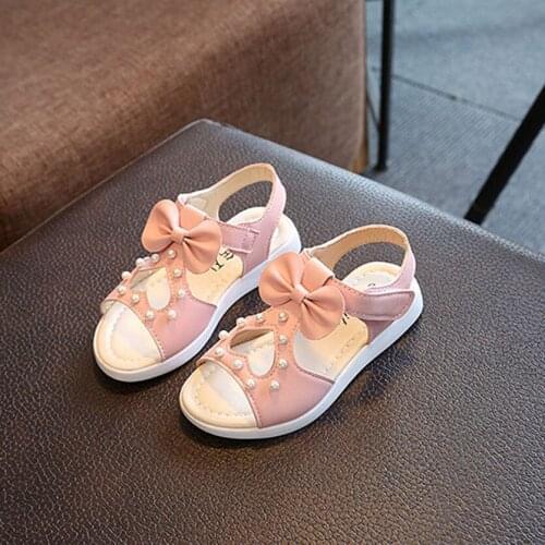 2018 new childrens shoes girls shoes summer girls sandals flowers princess childrens sandals boys girls shoes