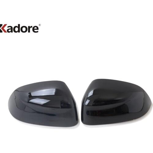 For BMW X3 2018 2019 ABS Black Baking Varnish Side Door Rearview Mirror Cover Trims Car Styling Exterior Accessories Sticker