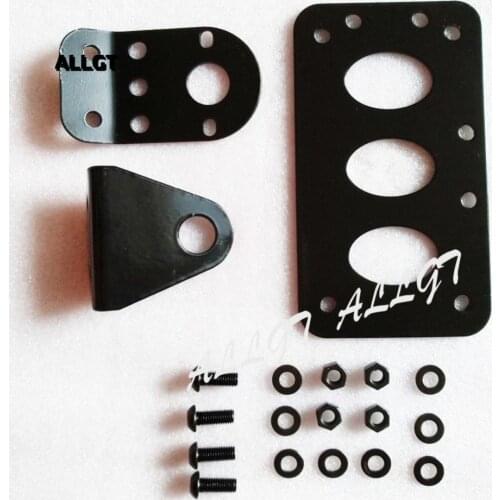 Motorcycle Horizontal/Vertical Side Mount Universal License Plate Bracket