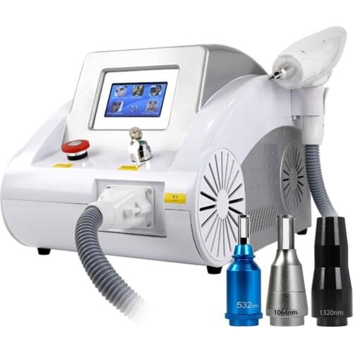 1064nm 532nm 1320nm A0506 Q Switch ND Yag Laser Eyebrows Tattoo Removal System Laser Machine English language with touch screen