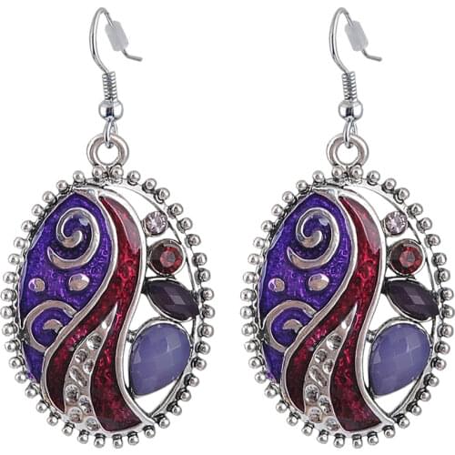 Alloy Retro Fashion Fashion Jewelry Online Store New Statement Drop Earrings Factory Wholesale