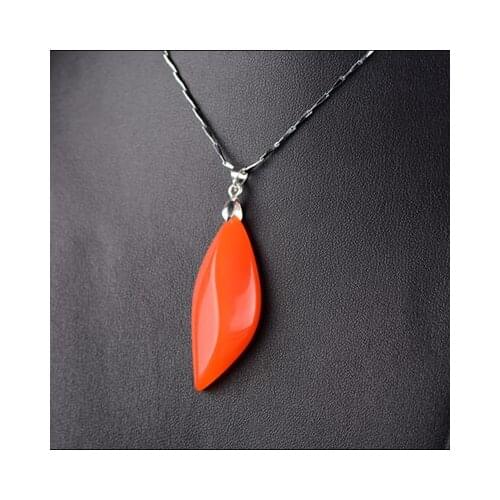 Fashionable natural Bloodstone pendant multi style Water Drop Necklace Charm womens Pendant