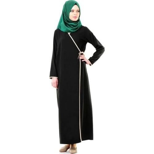 Prayer Gown-Side Gusset-Black