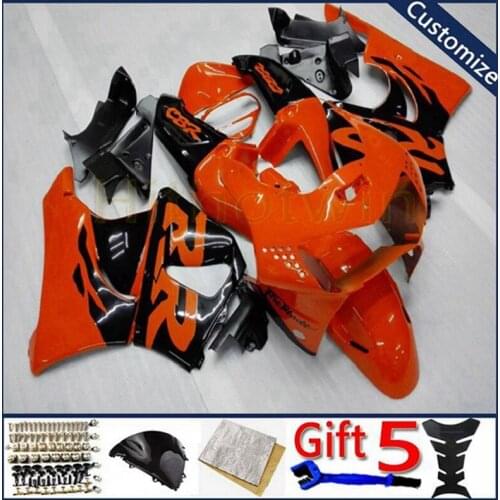 Motorcycle panels For CBR919RR 1998 1999 CBR 919 RR 98 99 ABS plastic motor Fairing kit orange