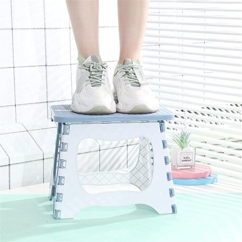 Folding Stool Household Bathroom Child Step Stool Portable Outdoor Foldable Bench Mini Seat Small Chair Fishing Camping Chair