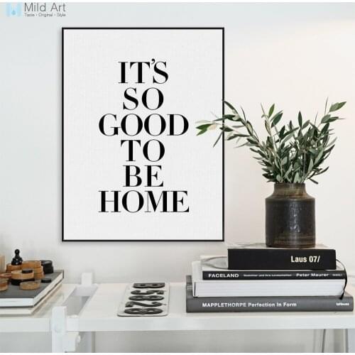 Modern Nordic Minimalist Black White Typography Life Quotes Art Print Poster Wall Picture Living Room Canvas Painting Home Decor