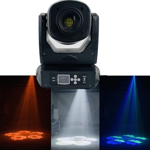 120W LED mini moving heads Beam Spot Wash 3in1 zoom gobo 5 Rotating prism super bright Light dj bar Show disco light