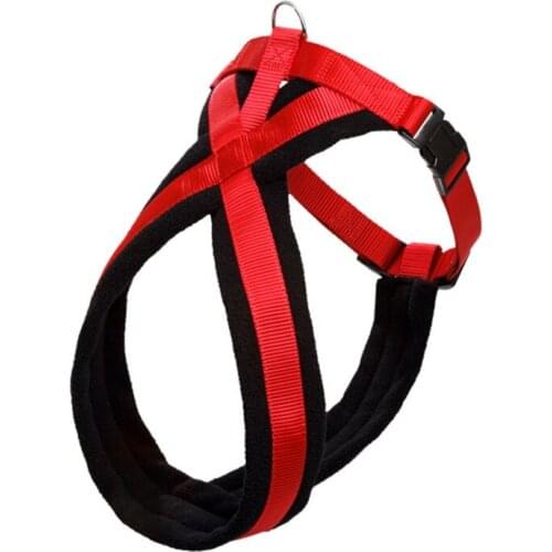 T-MENG Adjustable Dog Harness Safety Straps Collar Mesh Vest Lint Nylon Dog Chest Strap K9 Medium Large Dog Harness Pet Supplies