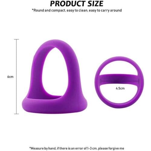 Enhance Erection Vibrating Ring Erotic Toys In Couple Foreskin Rings Silicone Penianas Case Reusable Chastity Belt for Men C16