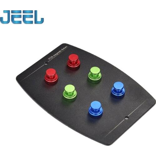 Universal PCB Magnetic Fixture Soldering Groove with 6pcs Magnetic Pins PCB Board Holder Motherboard Fixture Mainboard Clamp