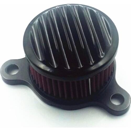 Motorcycle Black Grill Air Cleaner Intake Filter System For Harley Sportster XL883 XL1200 All Models