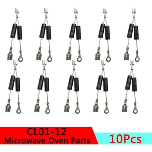 10PCS CL01-12 RG403 HV-6X2PI RG3110 Microwave High Voltage Diode Rectifier Replaces Microwave Oven Parts