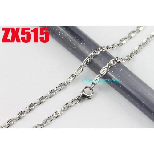2.7mm square wire discal chain stainless steel necklace sweater chain fashion chains sweater chain 20pcs ZX515