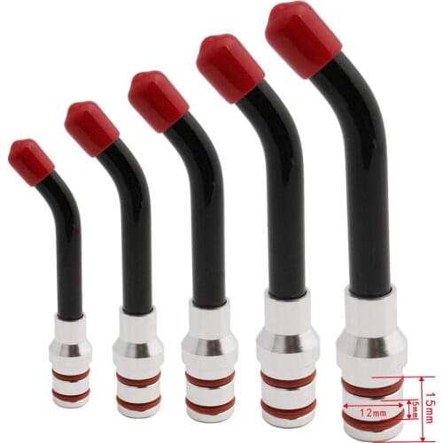 5pcs Universal Dental Optical Fiber Guide Rod Tips For Dental LED Curing Light Lamp 12*15mm