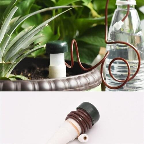 8pcs Indoor Automatic Drip Irrigation Watering System Flower Plant Watering Tools For Flower Pot Micro Drip Head