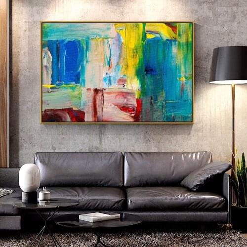 Artcozy Oil Canvas Painting paint_texture_canvas For Home Decoration Wall Art