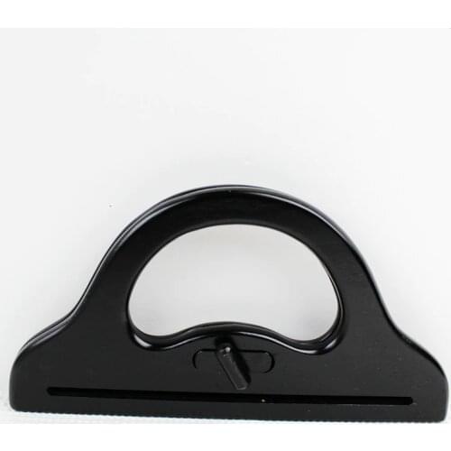 One Piece 24.5cm Wooden Handle Diy Accessories Obag Purse Handles Arc Wood Handle Retro Bag Handle Replacement Clasp Parts