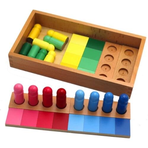 Baby Toys Montessori Color Resemblance Sorting Task Wood Small Version Toys for Children Brinquedo Sensorial Toy Early Learning