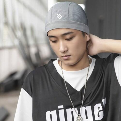 Elastic Quick-drying Melon Leather Hat Sunhat Men Women Summer Sports Cycling Running Breathable Sunscreen Cap Hip Hop Beanie