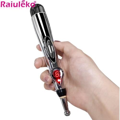 Electronic Acupuncture Pen TENS Pulse Meridians Laser Therapy Heal Massage Pen Meridian Energy Pen Acupuncture Point Detector