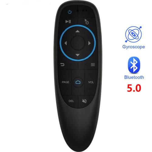 G10BTS Bluetooth 5.0 Wireless Air Mouse Remote Control With IR Learning 6-axis Gyroscope for Xiaomi Mi Box Android TV Box