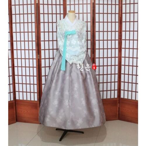 Korea Imported Fabric / New Improved Hanbok / Groom Bride Mother Hanbok
