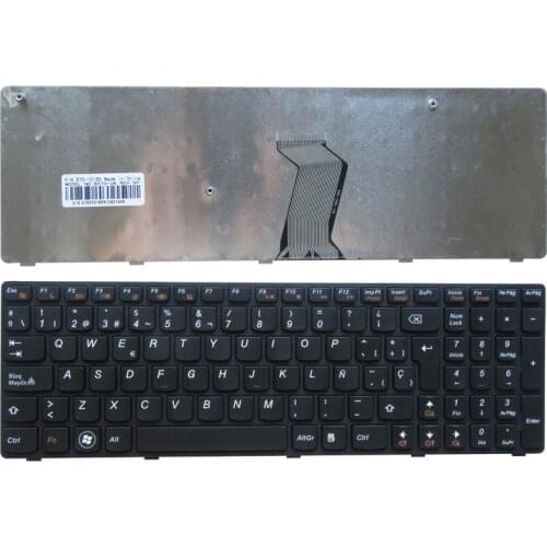 Spanish Laptop keyboard for Lenovo B570 B590 Z565 Z560 Z570 Z575 V570A V570G B575 SP keyboard V570