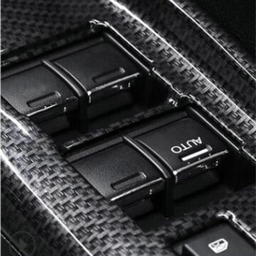 SBTMY Car styling ABS 7PCS/SET Car window lift buttons decorate sequins For Honda 9th civic 12-15 City SHUTTLE car accessories
