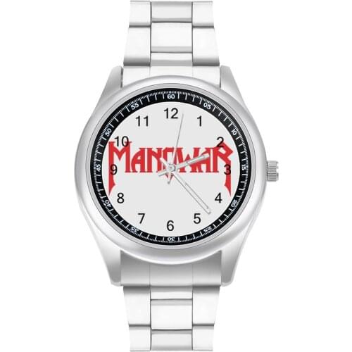 Manowar Quartz Watch Gym Classy Wrist Watch Steel Photo Upwrist Man Wristwatch