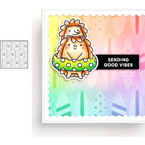 Summer Surfboards OvalStencil Scrapbook Diary Decoration Stencil Embossing Template DIY Greeting Card Handmade As Gift 2021 New