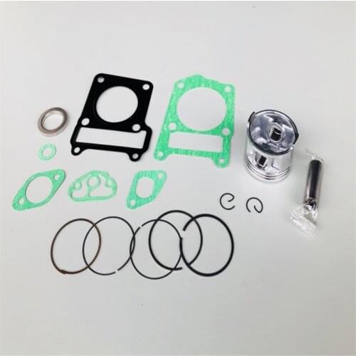 Motorcycle 54mm Piston 15mm Pin Ring 1.0*1.0*2.0 mm Gasket Set For Yamaha YBR125 YB125 YB 125 YBR 125 125cc Engine Spare Parts