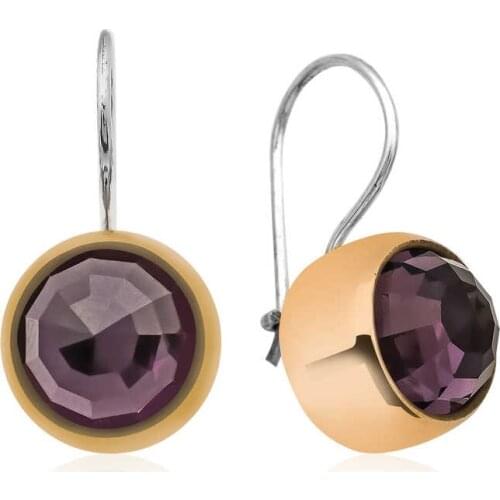 Original 925 Sterling Silver Authentic Amethyst Earring , Quality products , Flashy Designs , Hundreds of kinds of earrings